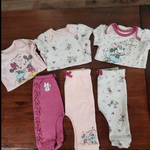 3-6M Disney Baby Outfits